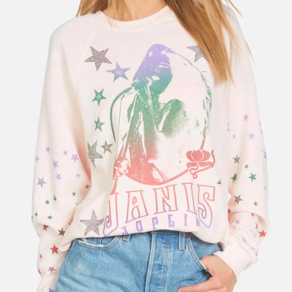 NEW LAUREN MOSHI X JANIS JOPLIN PULLOVER - Picture 9 of 11
